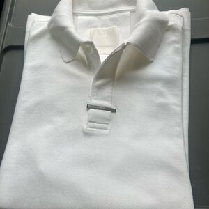 Givenchy White Polo Shirt